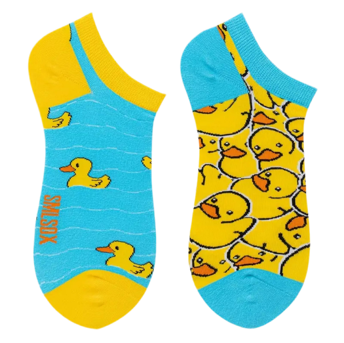Chaussettes Courtes Dépareillées Canards