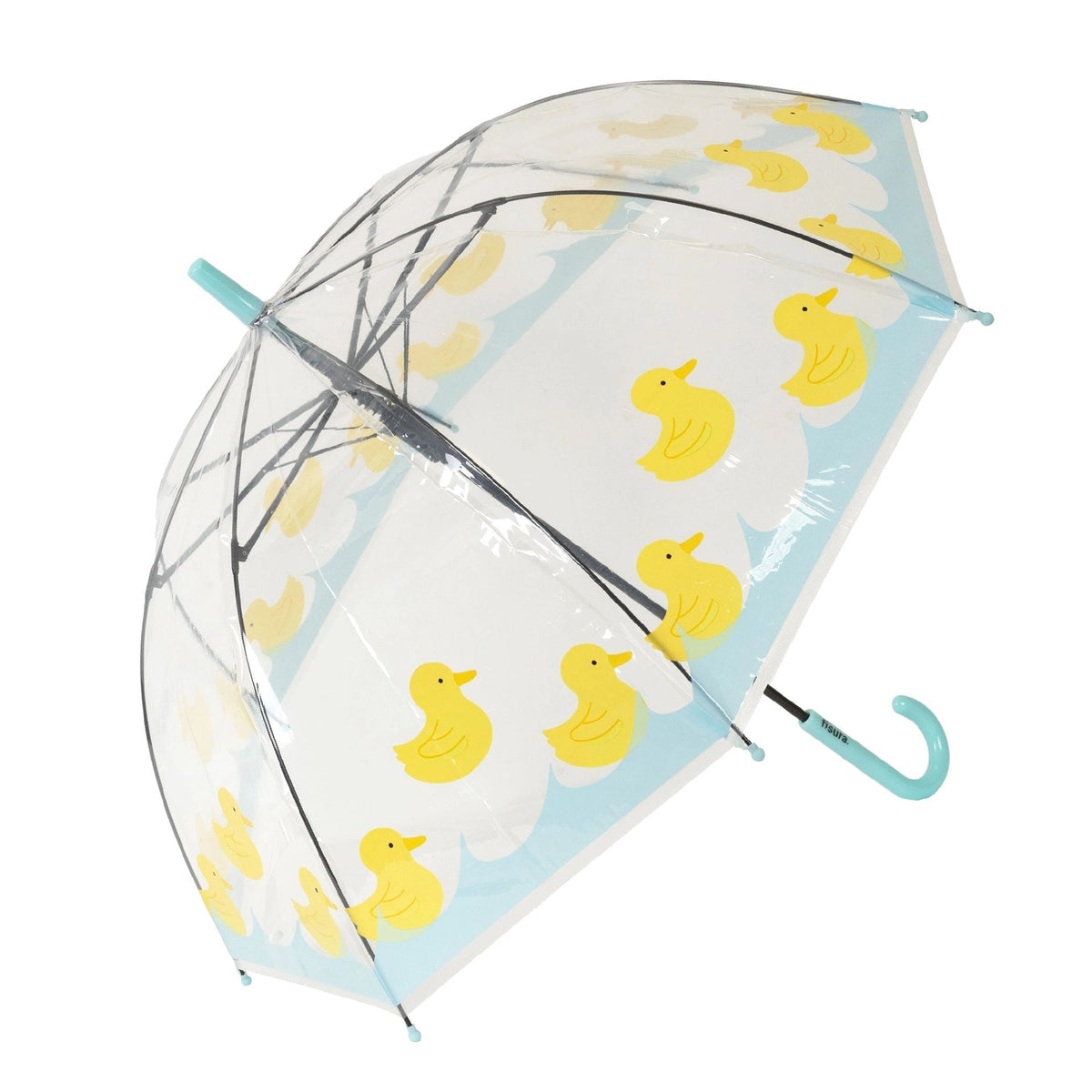 Parapluie enfant transparent motif canards Fisura AUK2520829