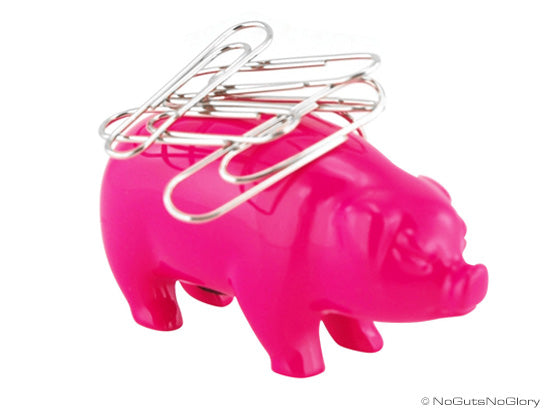 Aimant à trombones Cochon