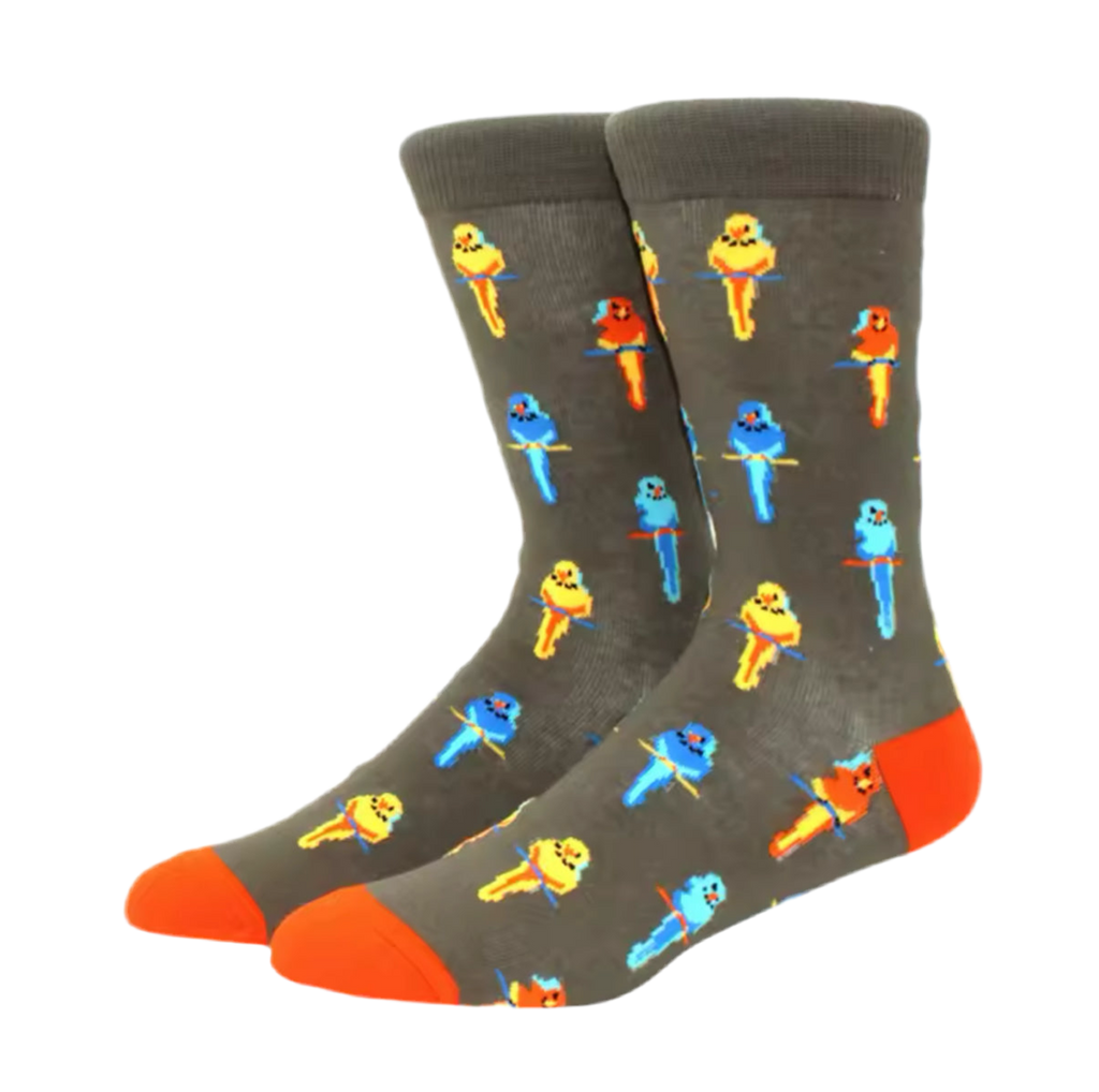 Chaussettes Perroquets Exotiques