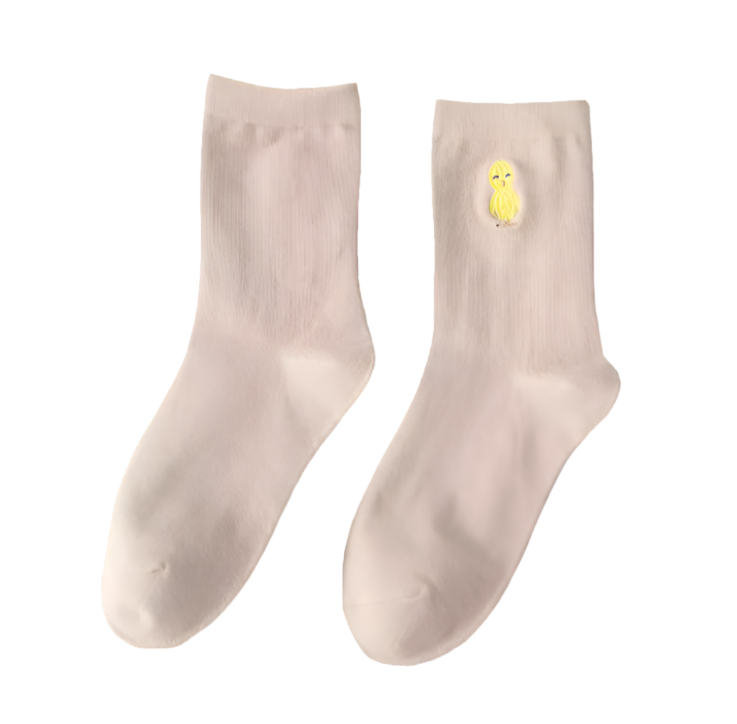 Chaussettes Petit Poussin Brodé