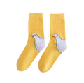 chaussettes jaunes canard blanc mrcol