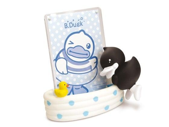 cadre-photo-canard-noir-b-duck