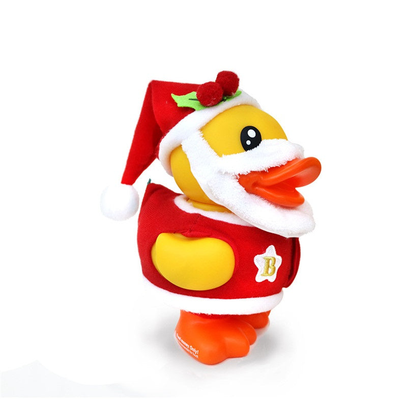 Piggy Bank Duck Santa