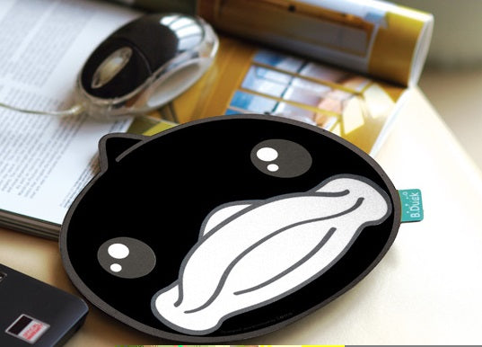 Black Duck Mouse Mat
