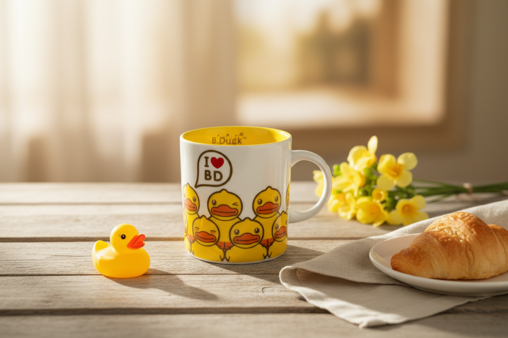 Mug duck i love bd