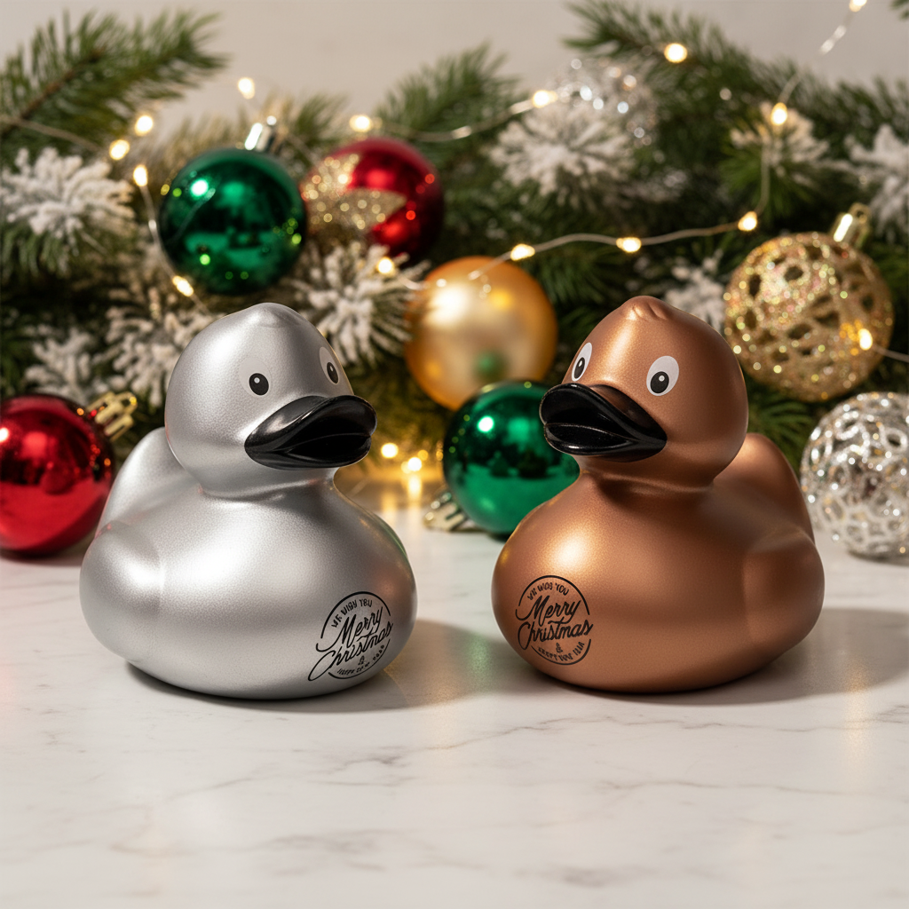 Duck We Wish You Merry Christmas &amp; Happy New Year