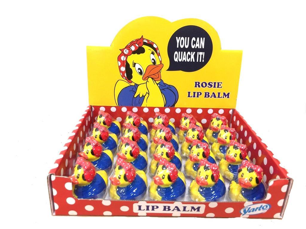 Baume à Lèvres Canard Rosie the Riveter Yarto canard de bain 5015653539222