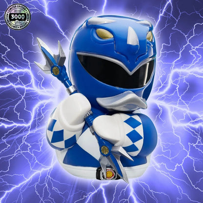 Canard Power Rangers Mighty Morphin Bleu TUBBZ | Cosplaying Ducks Numskull