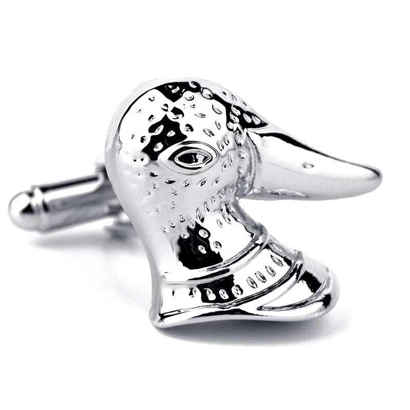 boutons-de-manchette-tete-de-canard-colvert