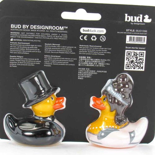 mini-canard-bride-groom-bud-duck