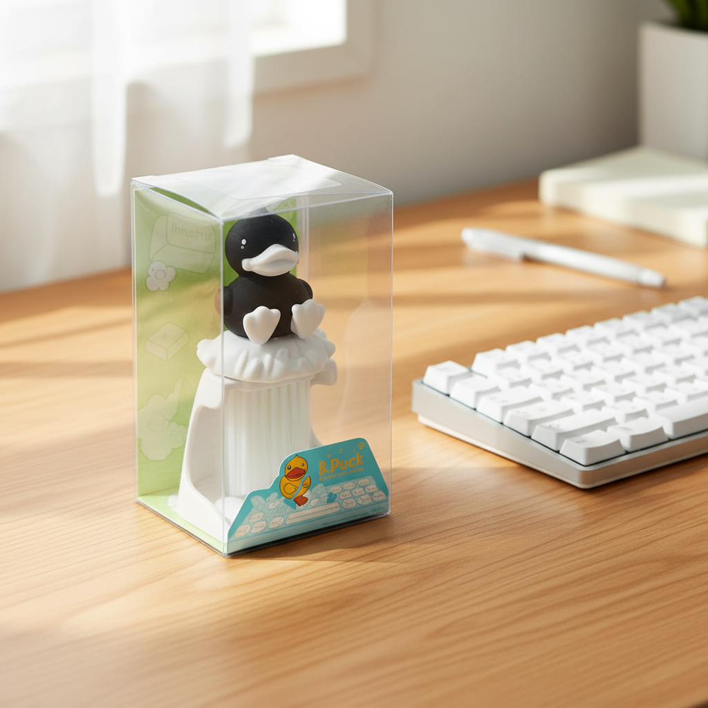 Rengøringsbørste Black Duck Keyboard