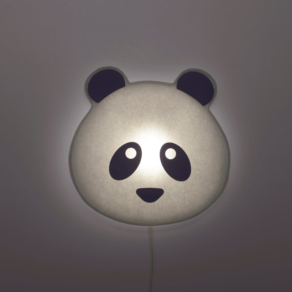 Applique Soft Light Masque Panda
