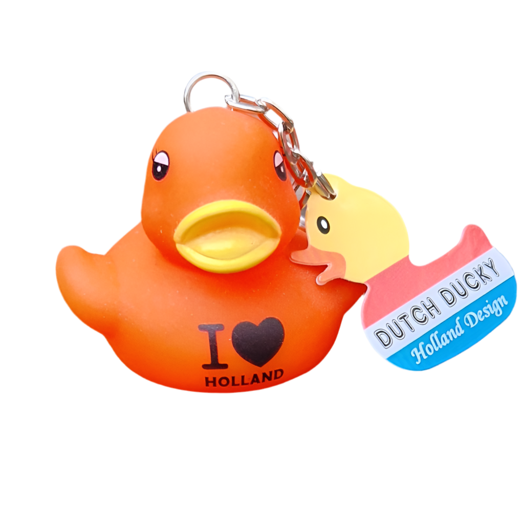 Porte-clés Canard I ❤️ Hollande