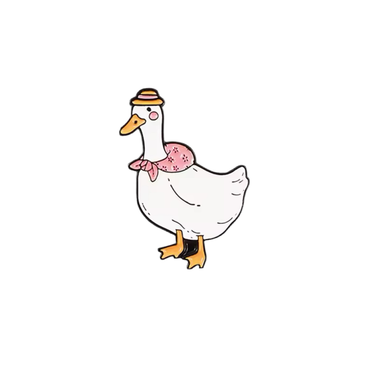 Pin's Canard Blanc Grand-mère