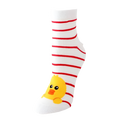 Gestreifte Entensocken