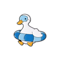 Pins Canard Blanc Bouée