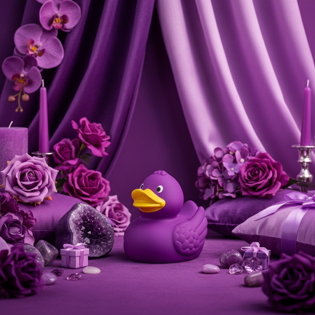 Purple Duck.