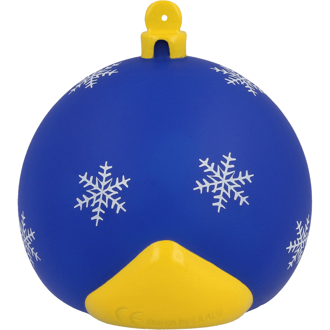 Canard Bleu Boule de Noël Lilalu - Canard de Bain