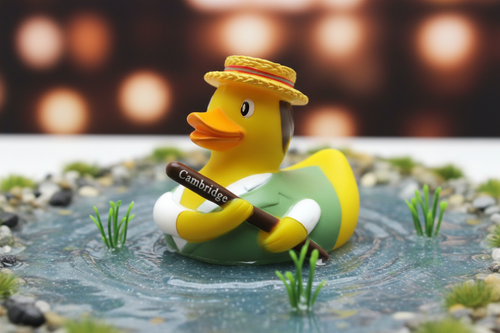 Canard Cambridge Yarto — canard de bain à collectionner, vue complémentaire 2