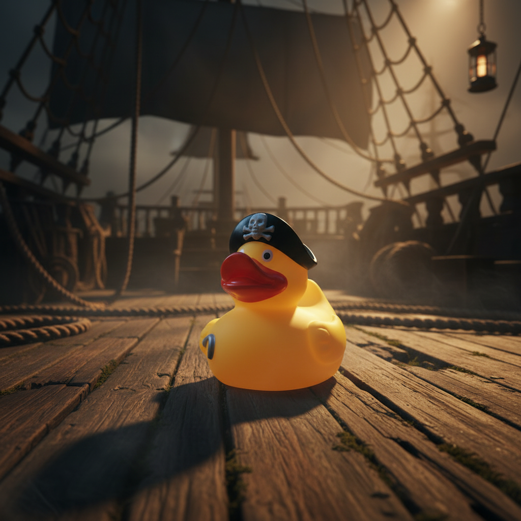 Piratenkapitän Duck