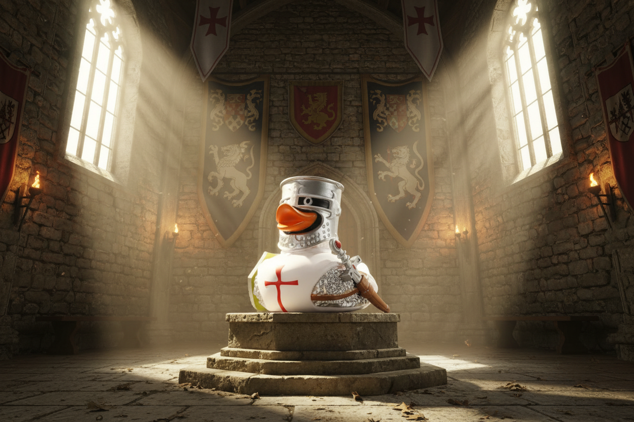 Knight Duck Templari.