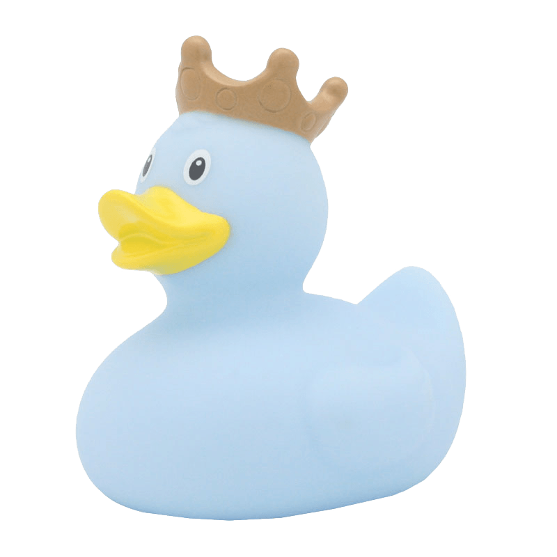 canard couronne bleu lilalu