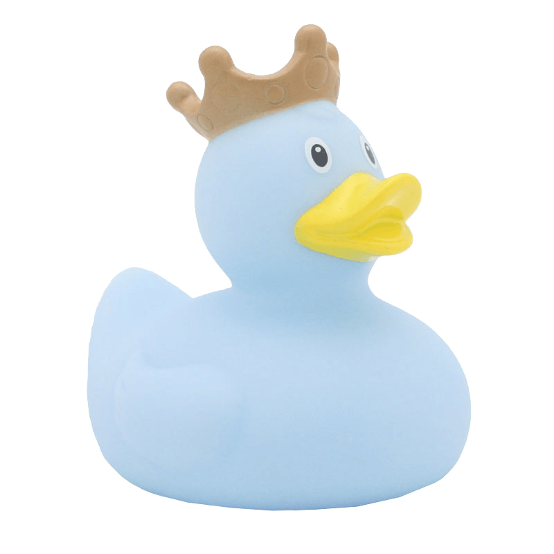 Canard Bleu Couronne Lilalu - Canard de Bain