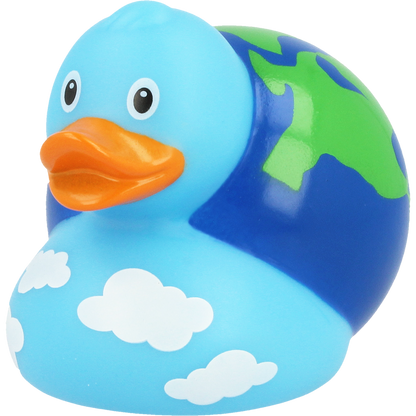 Terrestrial globe duck