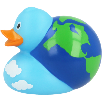 Terrestrial globe duck