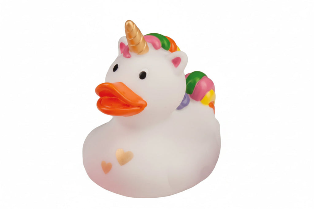 Canard Licorne Blanche Cœur