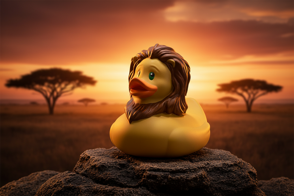 Duck lion