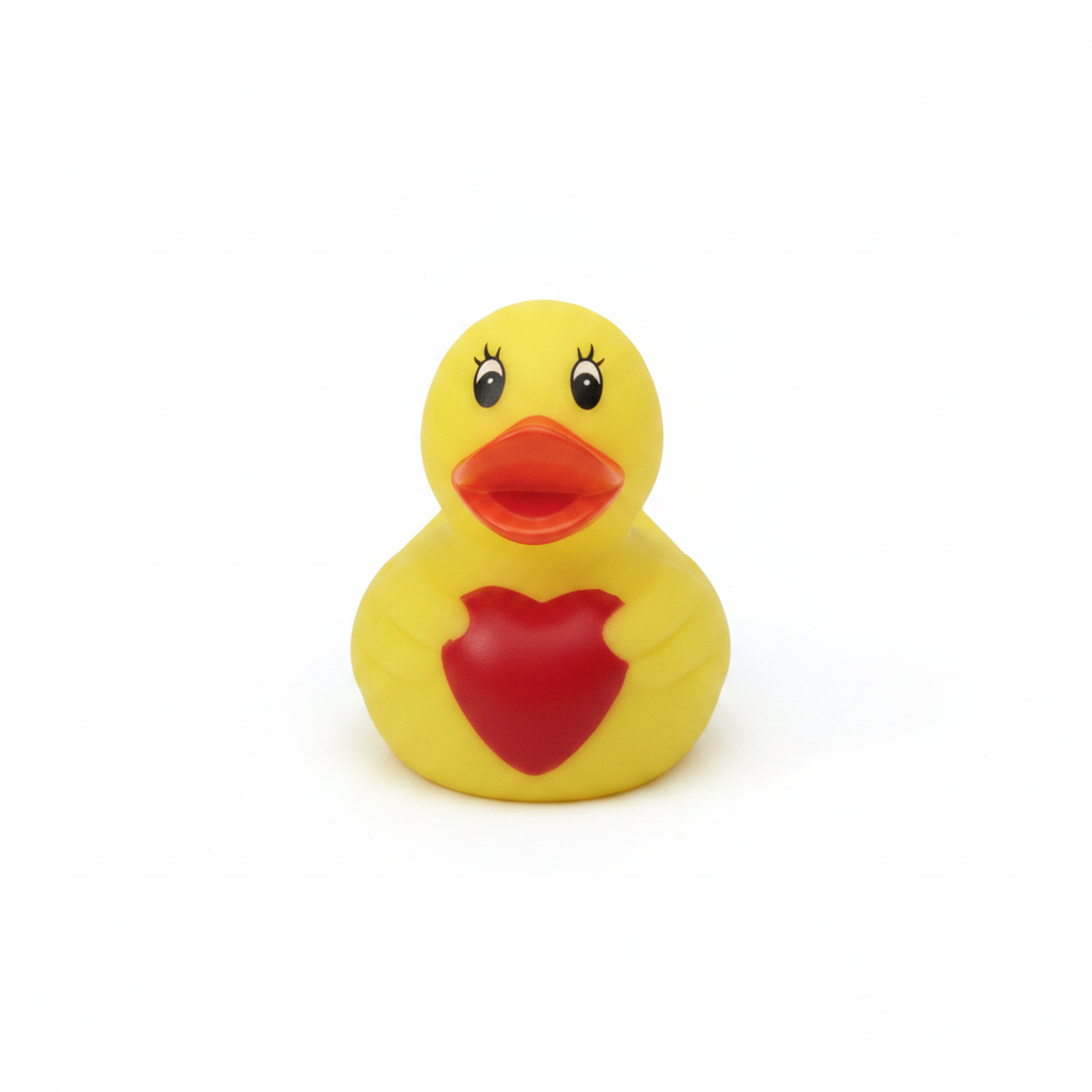 Canard Love Jaune