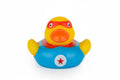 Pato de baño de superhéroe