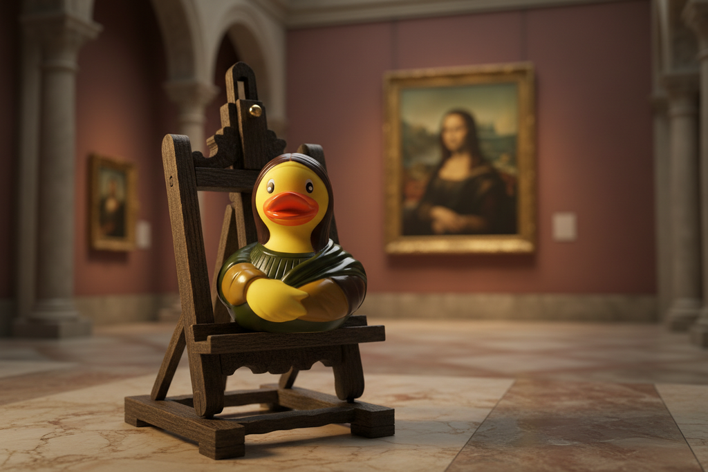 Canard Mona Lisa