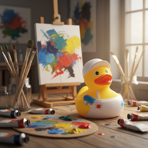 Canard Peintre