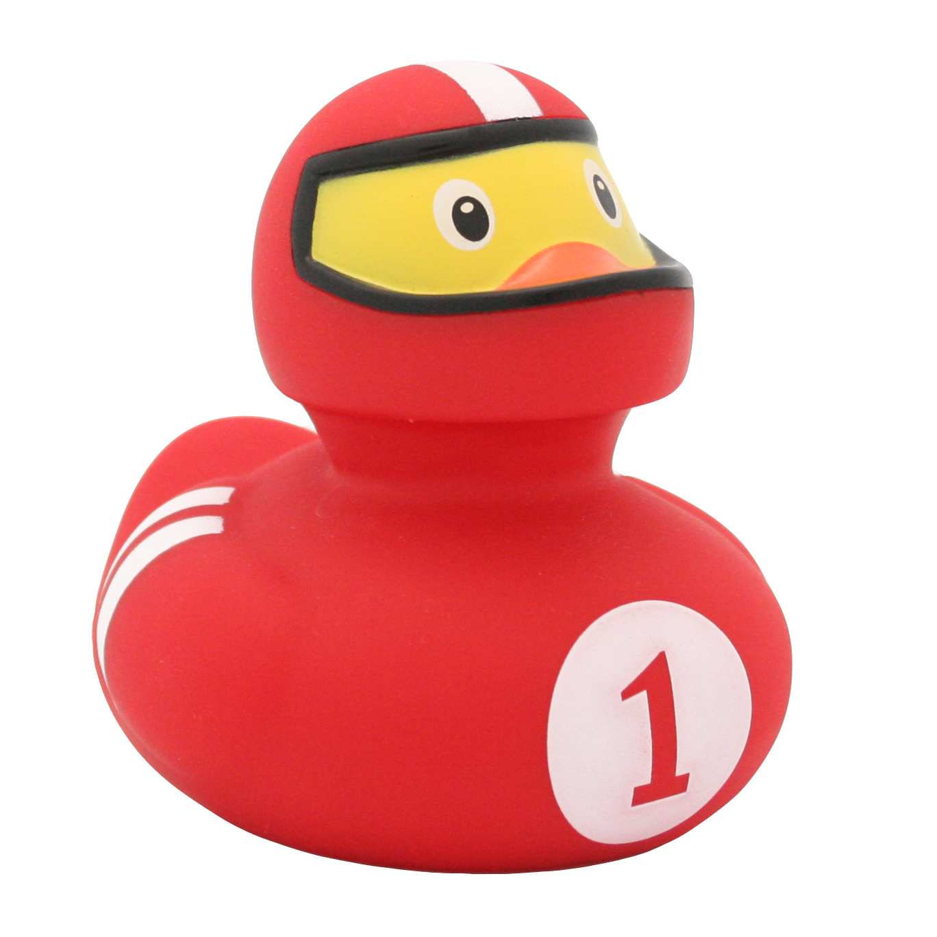 canard pilote de course rouge lilalu