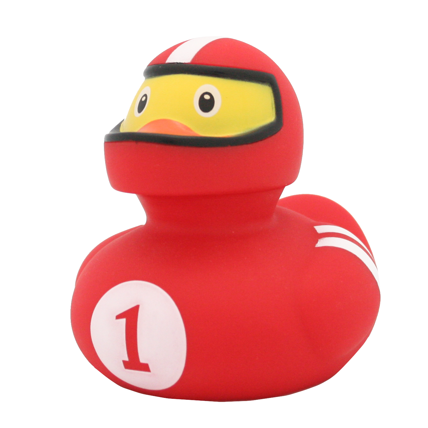 canard pilote de course rouge lilalu