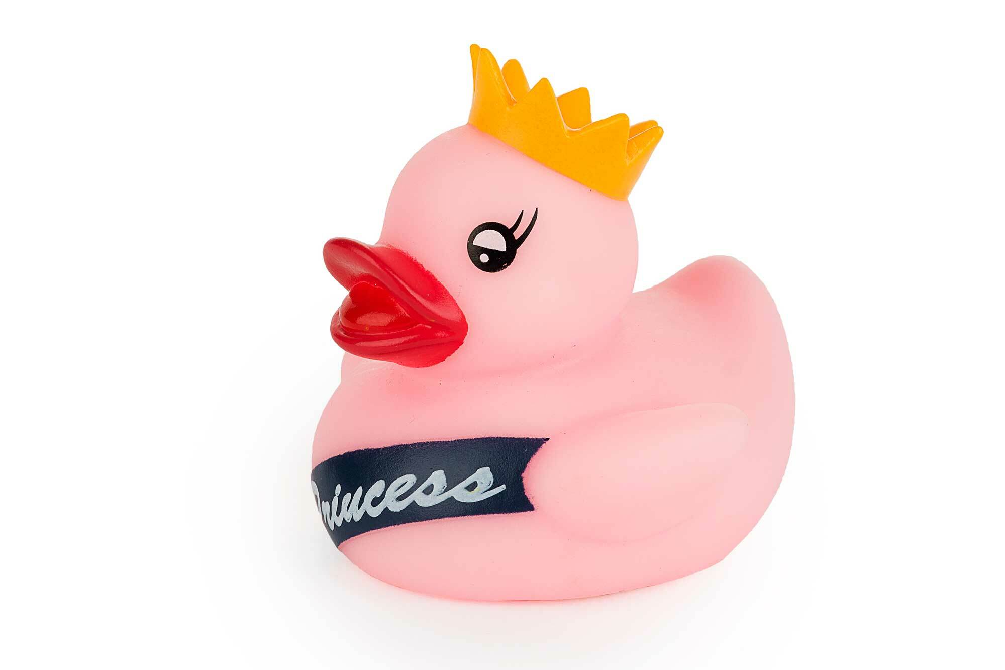 Pato de banho de princesa