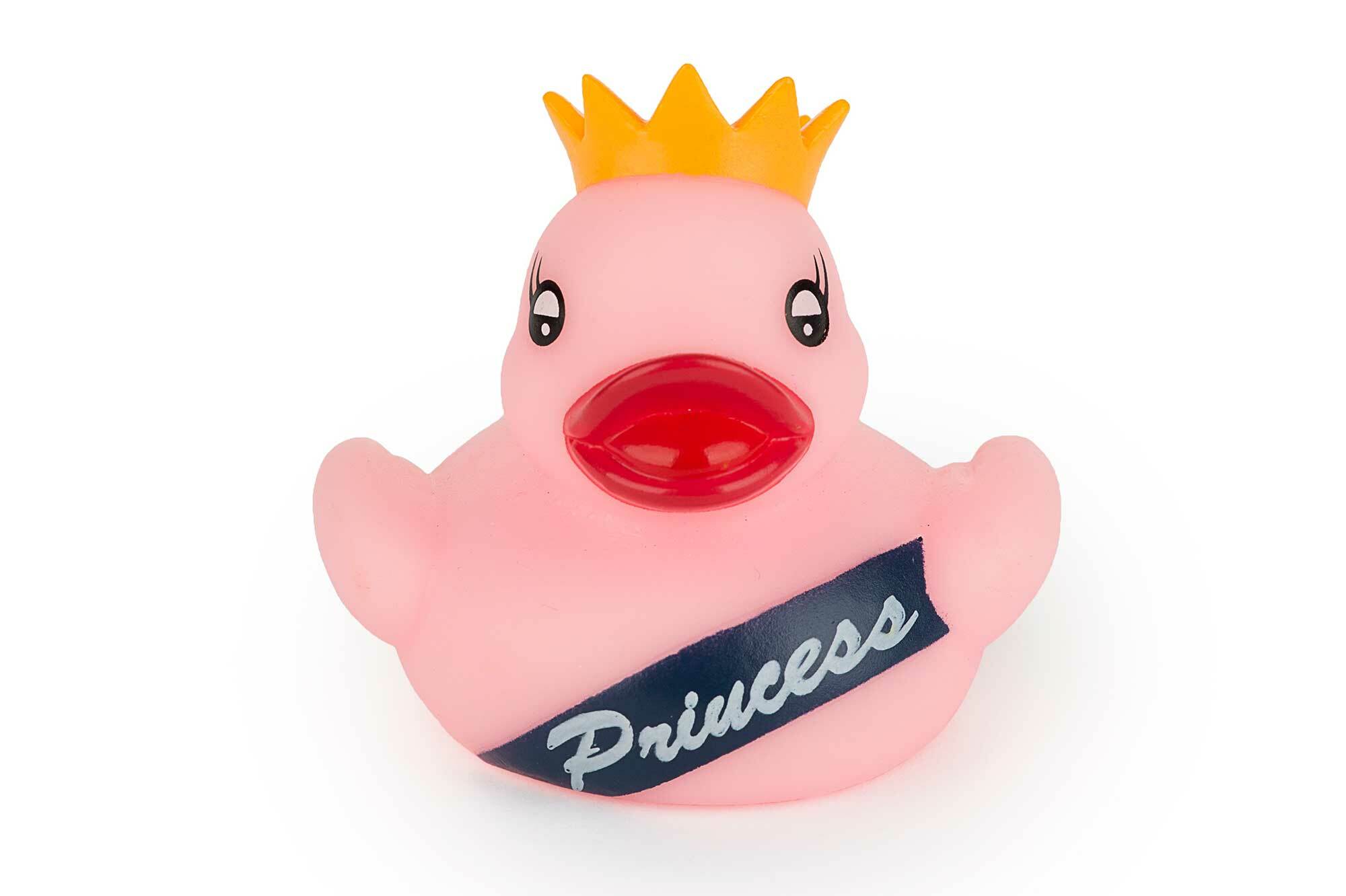 Pato de banho de princesa