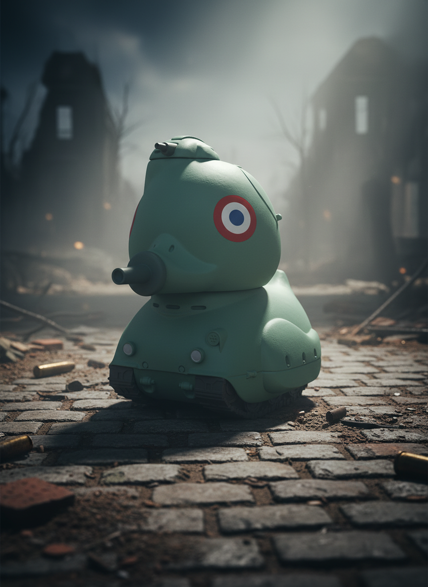 AMX 40 kachní nádrž