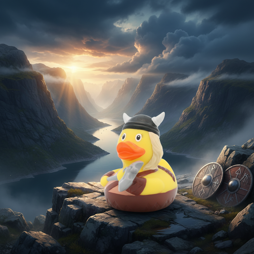 Женска викинг патица