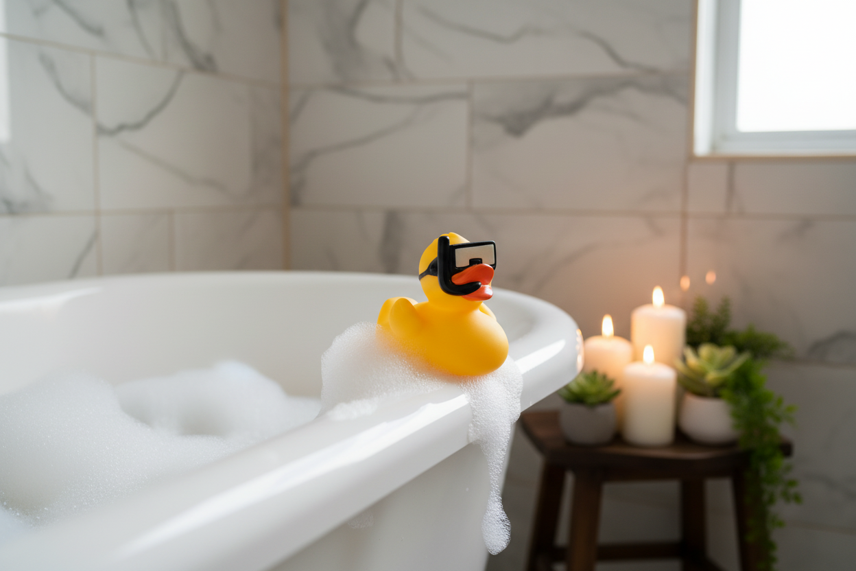 Шнорхел за патица и маска за гмуркане