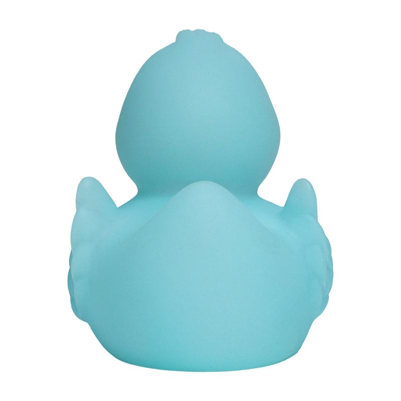 Pato azul fosforescente