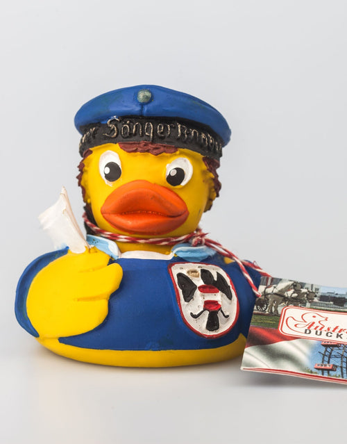 Canard les Petits Chanteurs de Vienne Bleu – vue produit 1