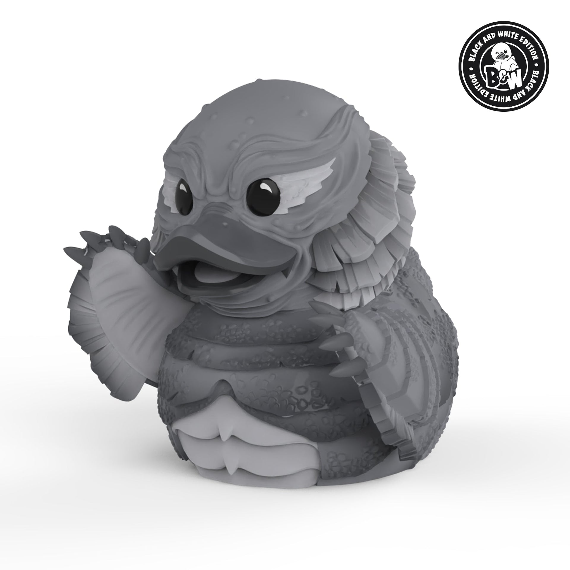 Canard Universal Monsters: L'Étrange Créature du lac noir TUBBZ (Noir & Blanc - First Edition) - vue 8