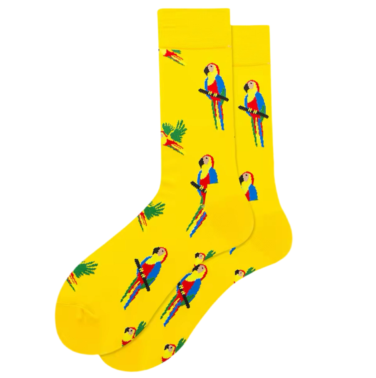 Chaussettes Perroquets Tropicaux