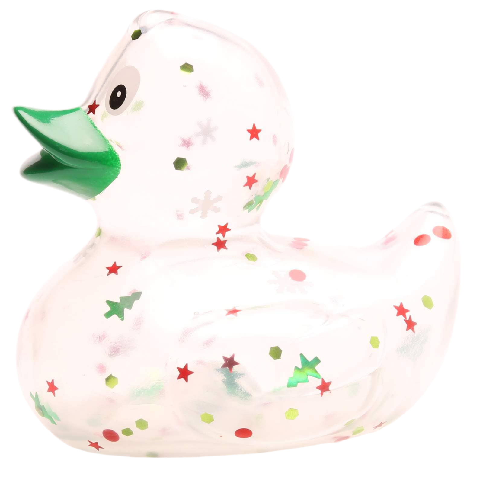 Classic Green Christmas Sequin Duck
