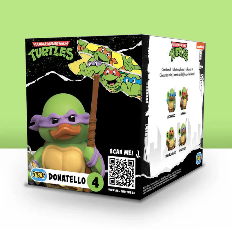 official teenage mutant ninja turtles tubbz boxed edition