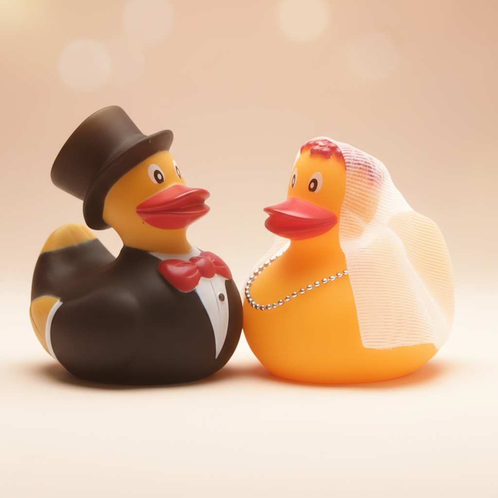 Married Duckling Couple